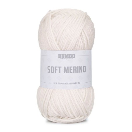 Bumbo Soft Merino Råhvid